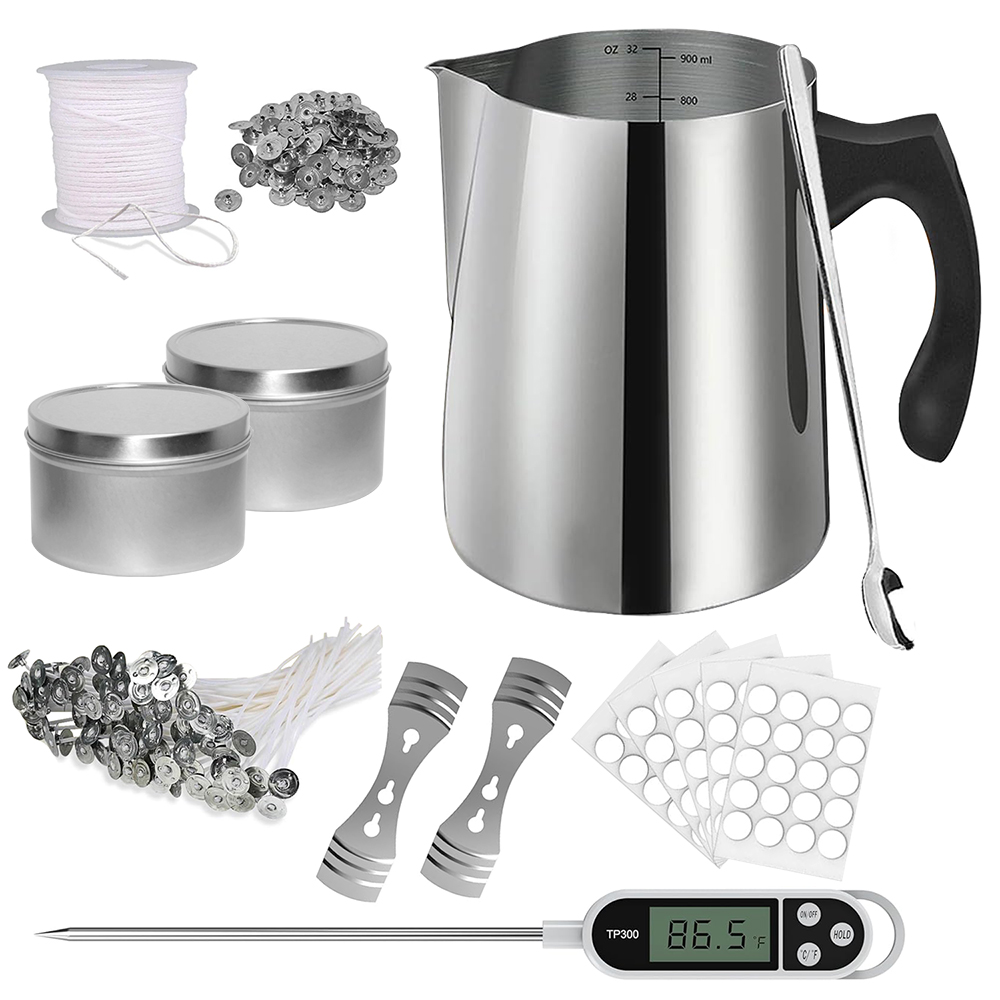 Candle Supplies Kit - لوازم مجموعة أدوات صنع الشموع بما