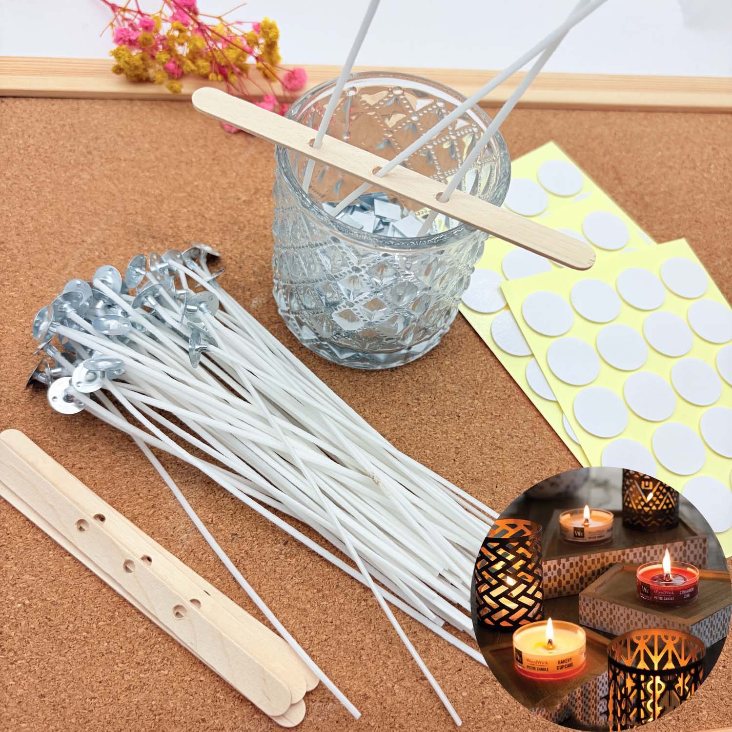 Candle Supplies Kit - مجموعة واحدة من أدوات صنع الشموع