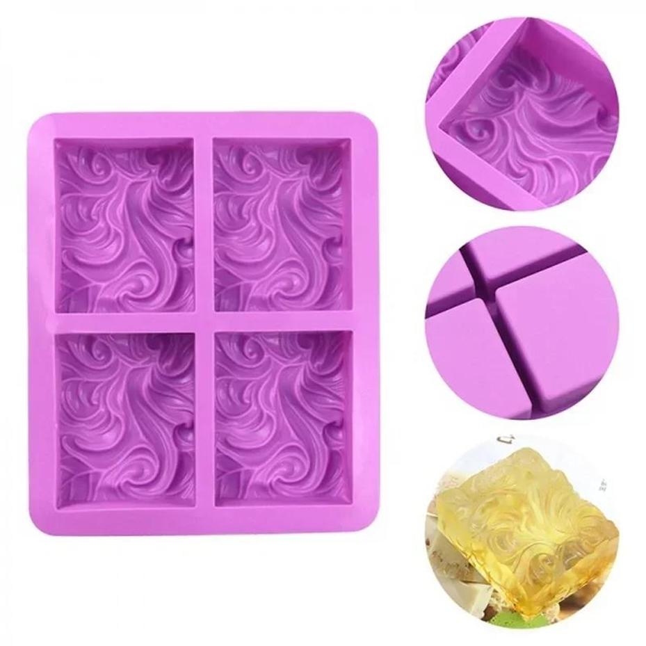 Candle Making Supplies Kit - قالب سيليكون إبداعي لتزيين الكيك بتصميم