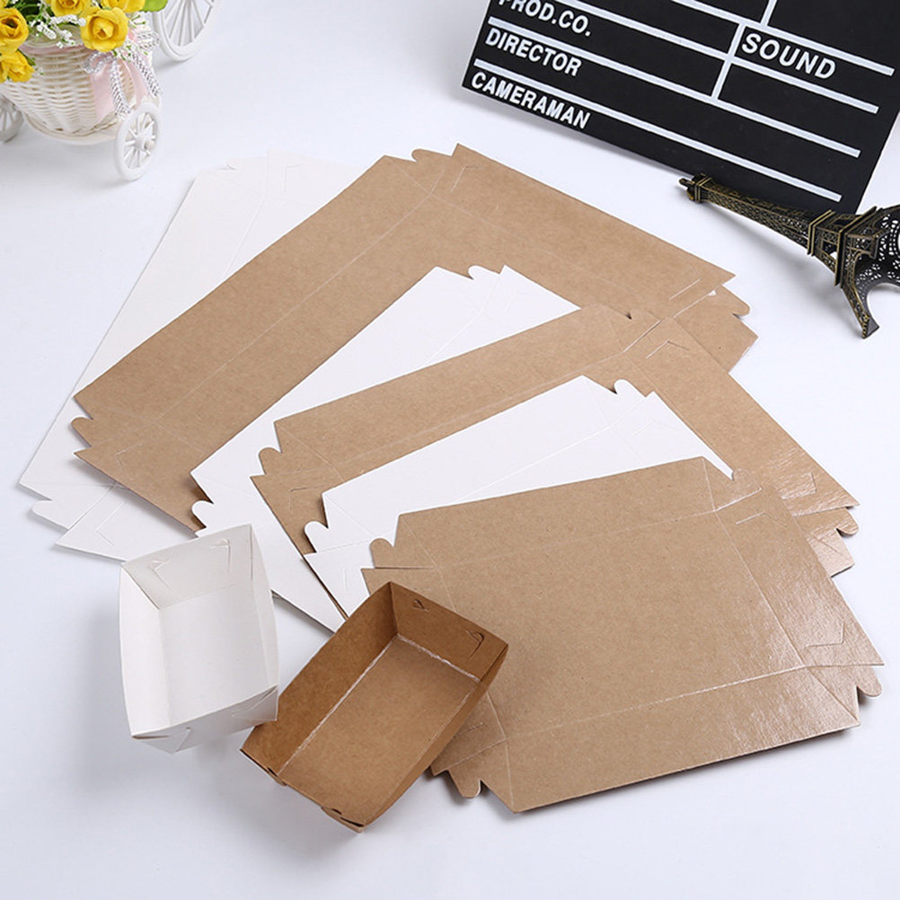 30 قطعة من صناديق التعبئة الور - مراجعة Kraft Paper Box وسعره