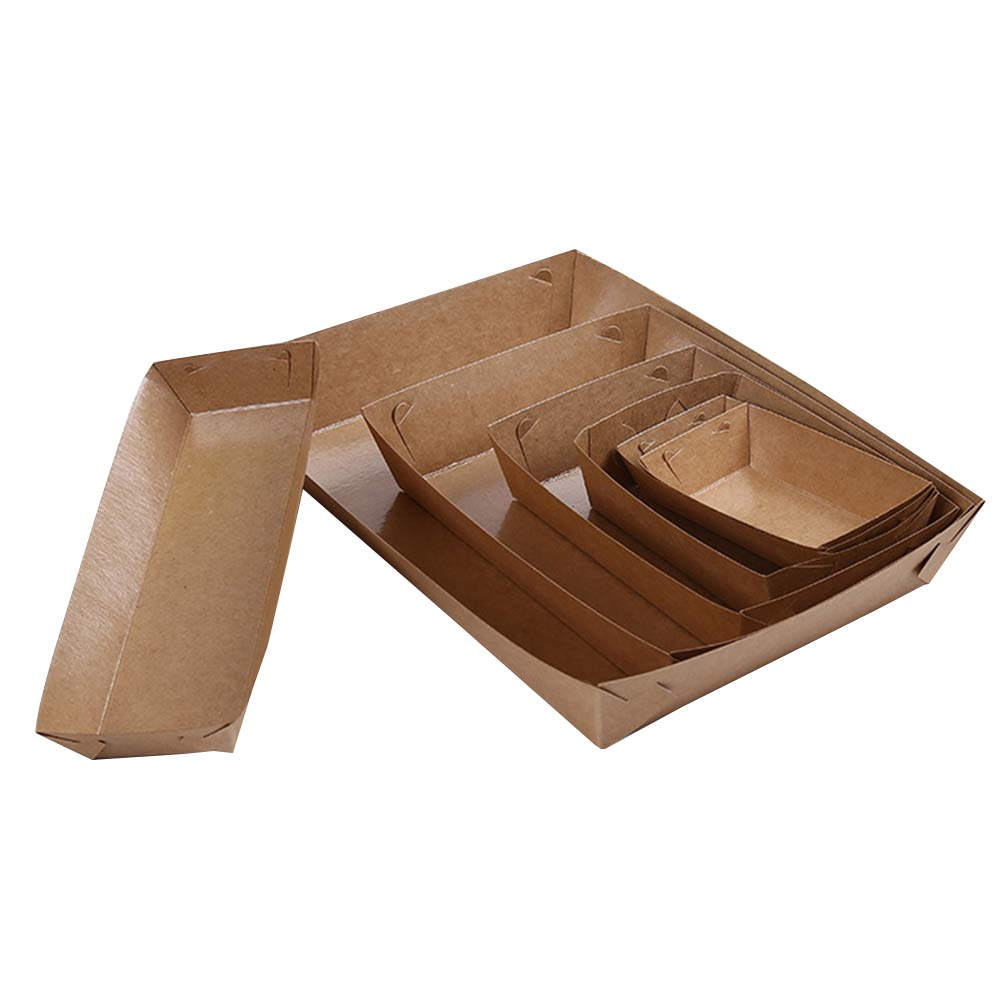 30 قطعة من صناديق التعبئة الور - مراجعة Kraft Paper Box وسعره