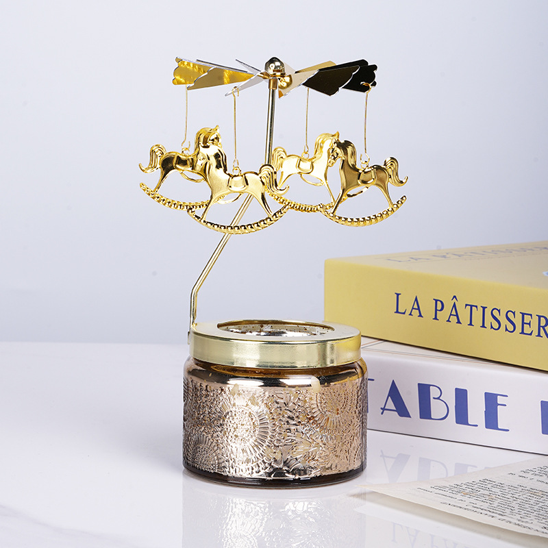 حامل شموع دوار للزينة الداخلية - مراجعة Candle Souvenir وسعره