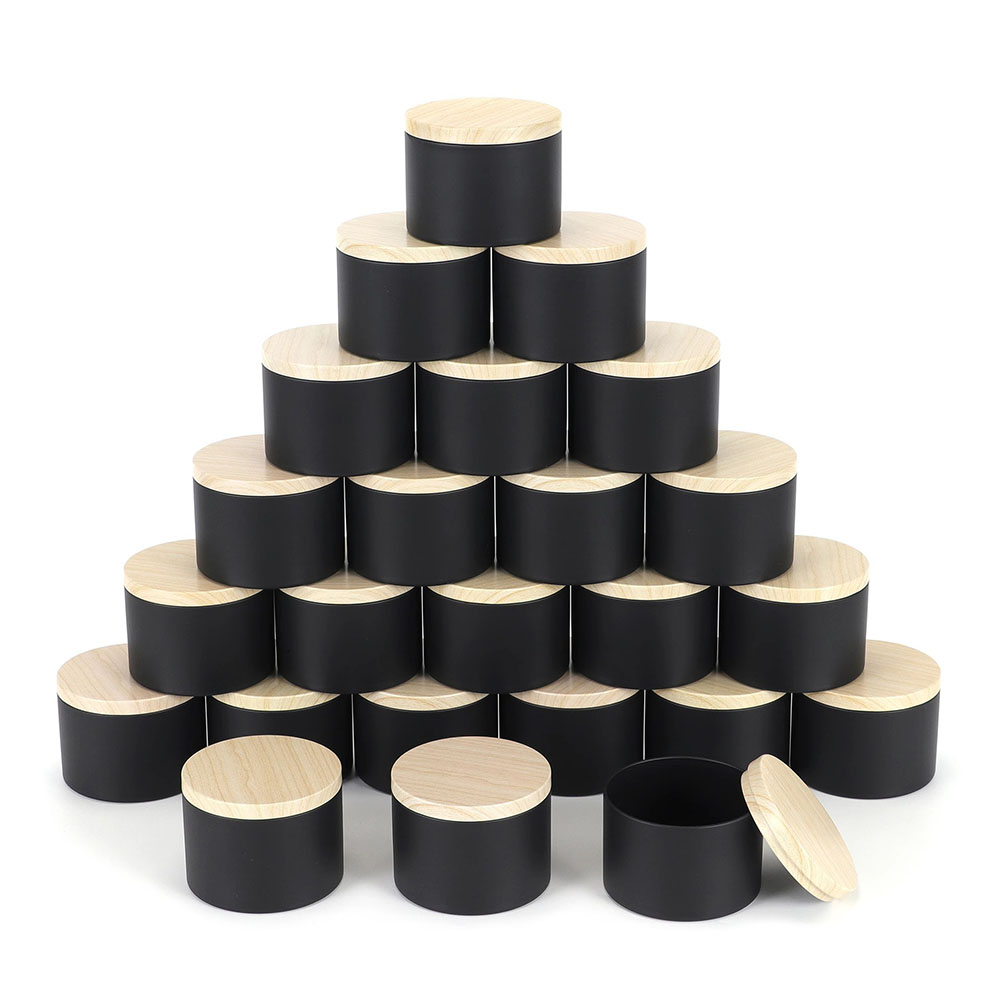 24 قطعة من برطمانات الشموع الس - مراجعة Metal Tin Lid 4Oz وسعره