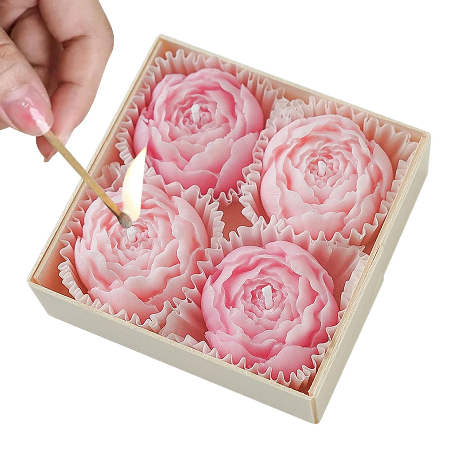 شموع شمع الصويا على شكل زهور إ - مراجعة Candle Souvenir وسعره