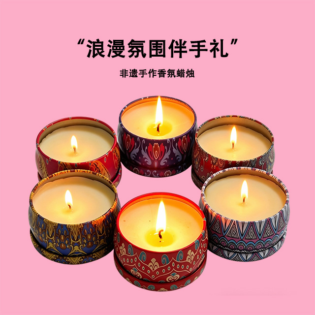 شمعة معطرة بالزهور المجففة بدو - مراجعة Candle Souvenir وسعره