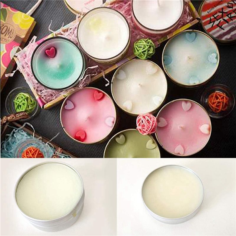 علب معدنية لصنع الشموع سعة 4 أ - مراجعة Metal Tin Lid 4Oz وسعره