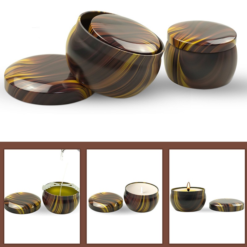 120 قطعة 4 أوقية 8 أوقية علب ش - مراجعة Metal Tin Lid 4Oz وسعره