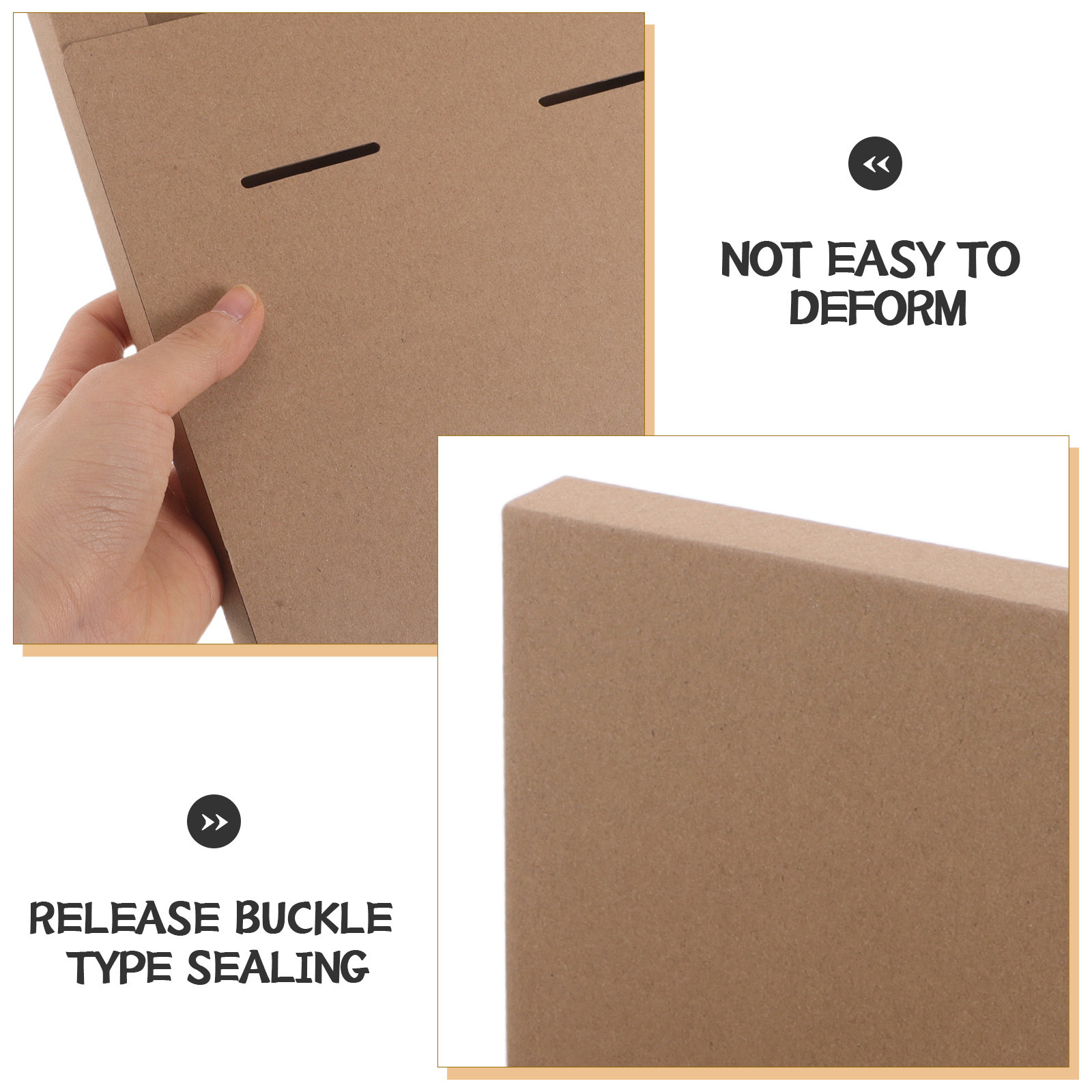 10 قطع من صناديق الشحن الورقية - مراجعة Kraft Paper Box وسعره
