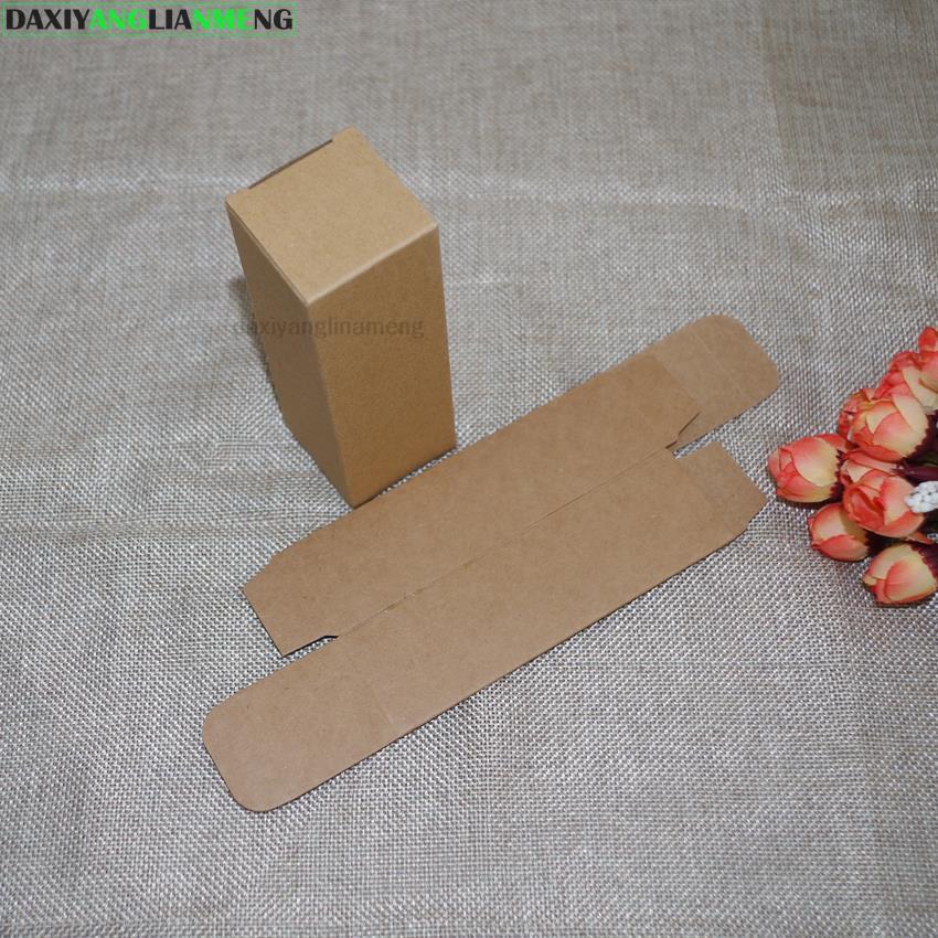 100 قطعة/الوحدة 1.7 2.5 2.9 3. - مراجعة Kraft Paper Box وسعره