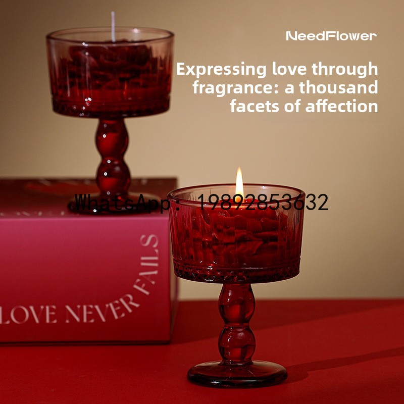 شمعة LZ معطرة برائحة الورد، شم - مراجعة Candle Souvenir وسعره