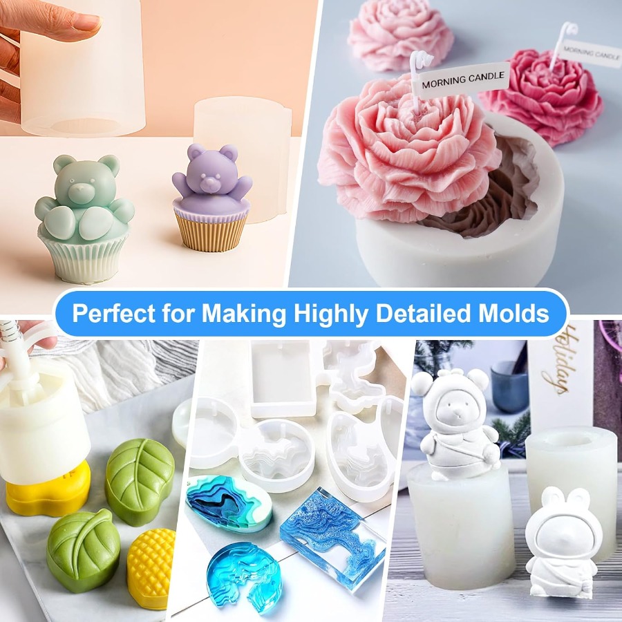 طقم صنع قوالب السيليكون، سائل  - مراجعة Candle Supplies Kit وسعره
