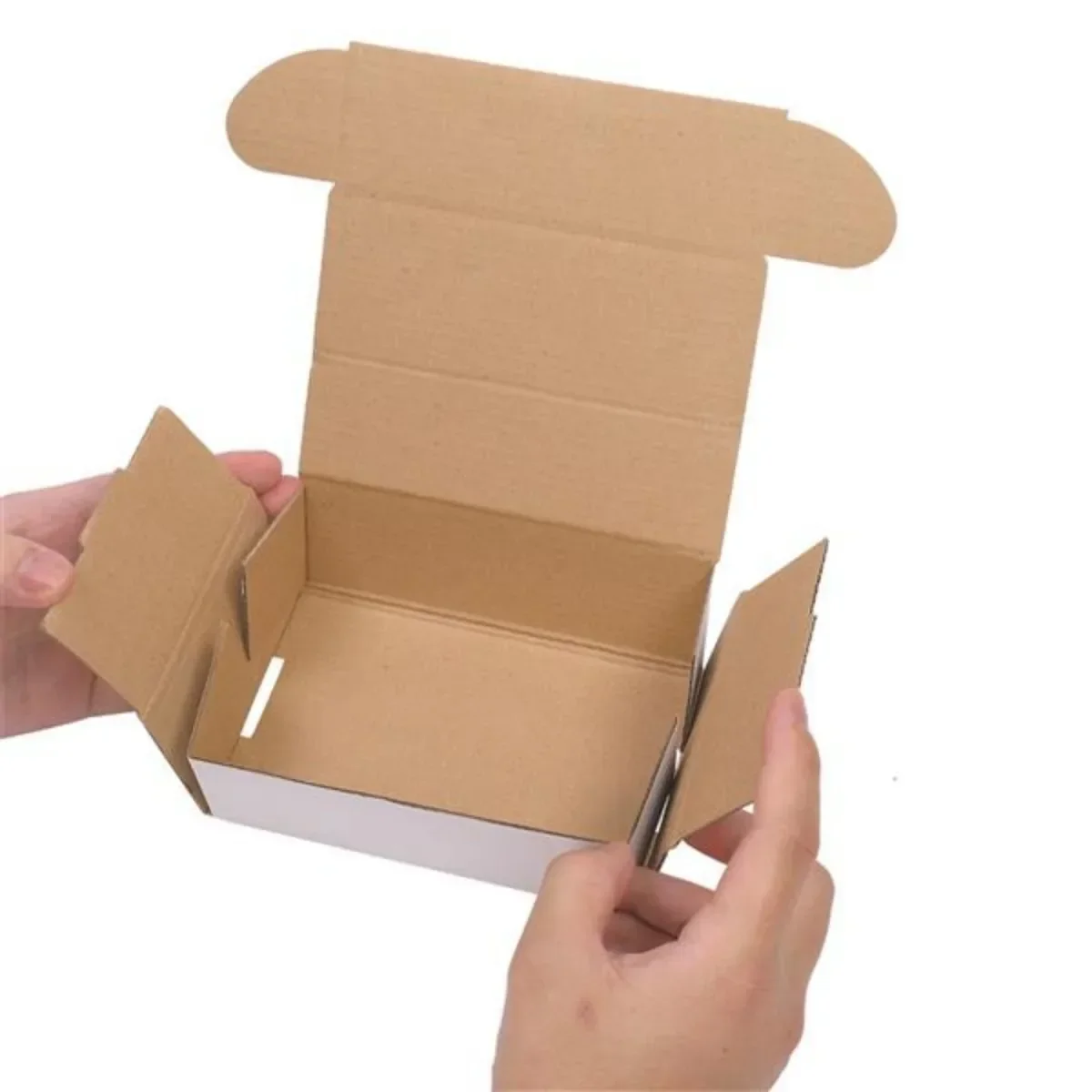 50 قطعة علب الهدايا الورقية ال - مراجعة Kraft Paper Box وسعره