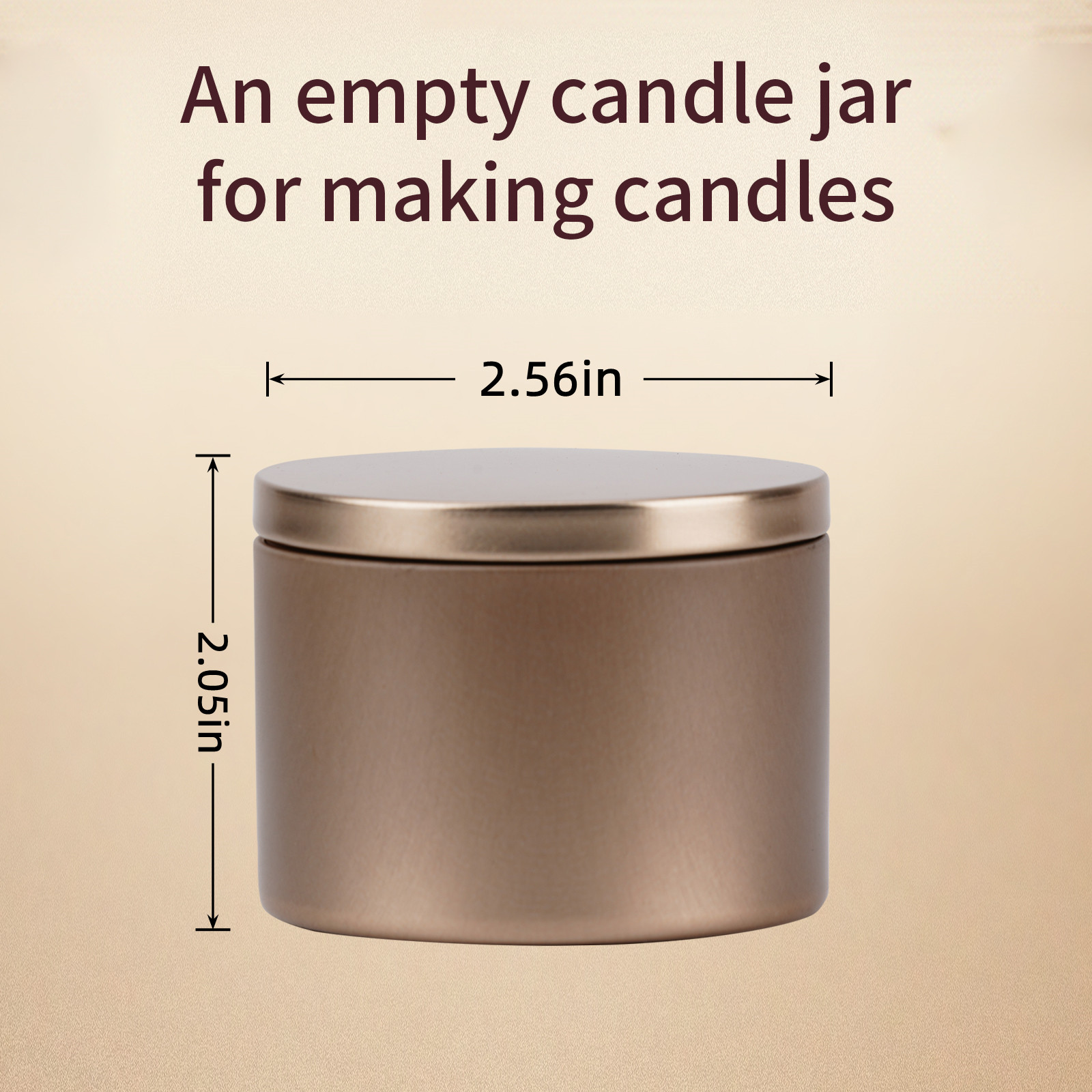 24 عبوة من علب الشموع المعدنية - مراجعة Metal Tin Lid 4Oz وسعره