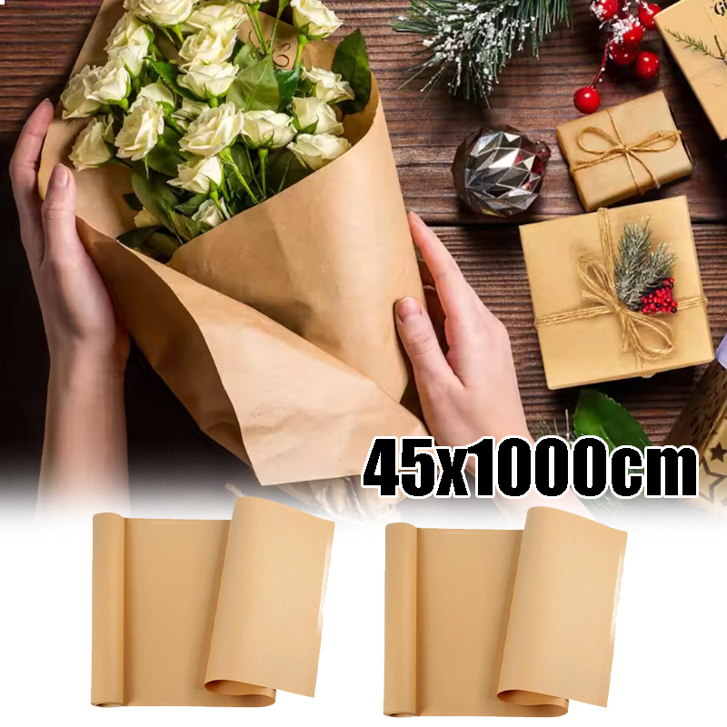 لفة ورق تغليف صديقة للبيئة من  - مراجعة Kraft Paper Box وسعره